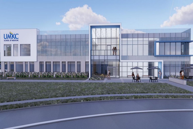 Rendering of future School of Medicine building