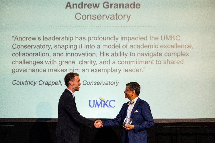 Andrew Granade and Chancellor